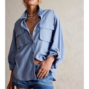 Free People Made for sun shirt size Large
